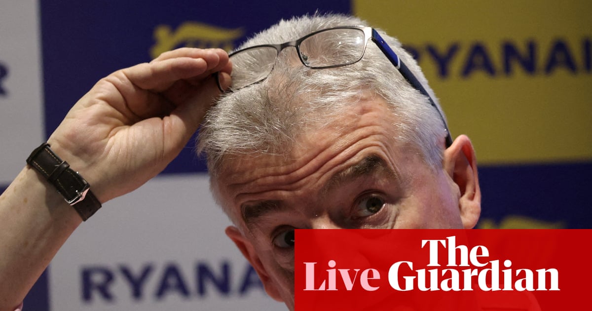 Ryanair boss says airline will dispute account of passenger who said they were partially sucked out of window – business live Ryanair boss says airline will dispute account of passenger who said they were partially sucked out of window – business live
