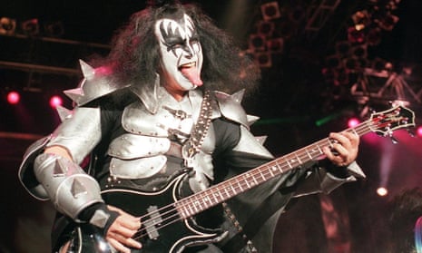 Gene Simmons, bass guitarist of Kiss