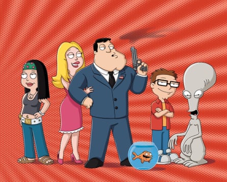 The cast of American Dad.