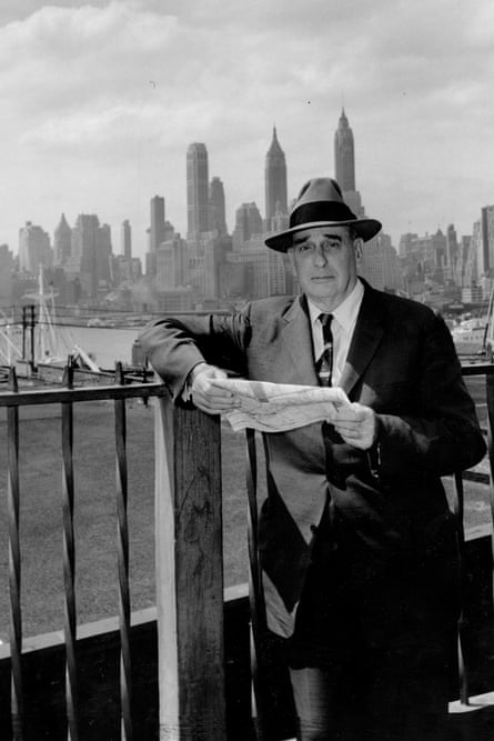 New York parks commissioner Robert Moses in 1956