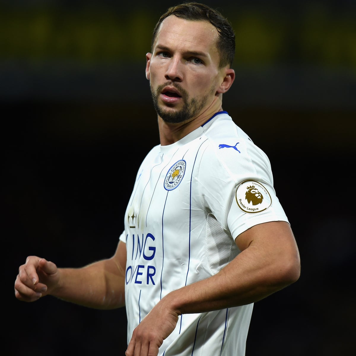 Leicester S Danny Drinkwater Could Face Fa Charge For Elbowing Valon Behrami Leicester City The Guardian