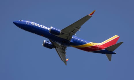 A Southwest Airlines plane.