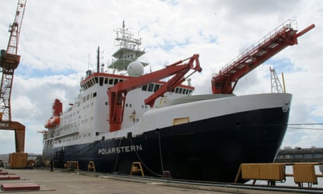 The German Arctic research vessel Polarstern