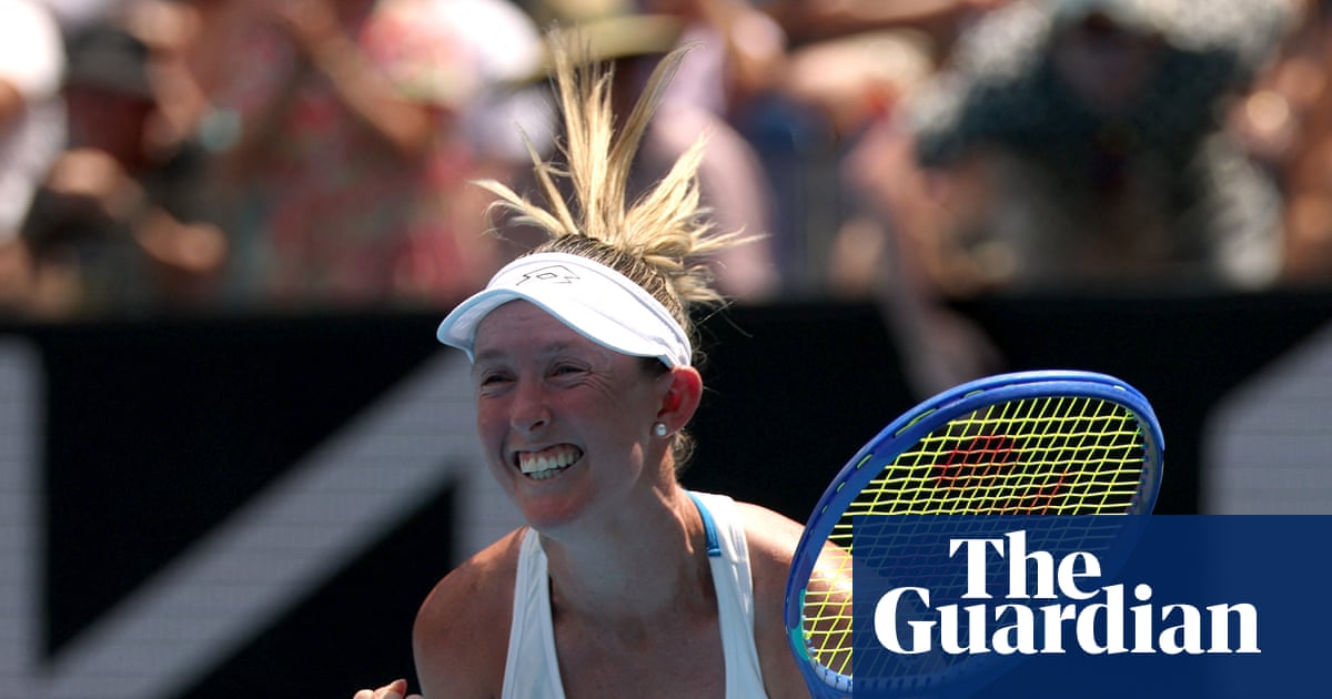 Storm Hunter leads Australian Open local charge on day two with straight-sets win