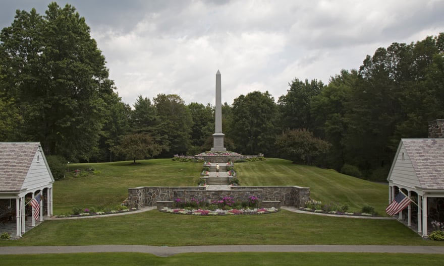 The Joseph Smith Memorial at the birthplace of the founder of the Mormon church, South Royalton, Vermont