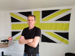 Dale Vince at the HQ of green energy firm Ecotricity’s HQ in Stroud, Gloucestershire.