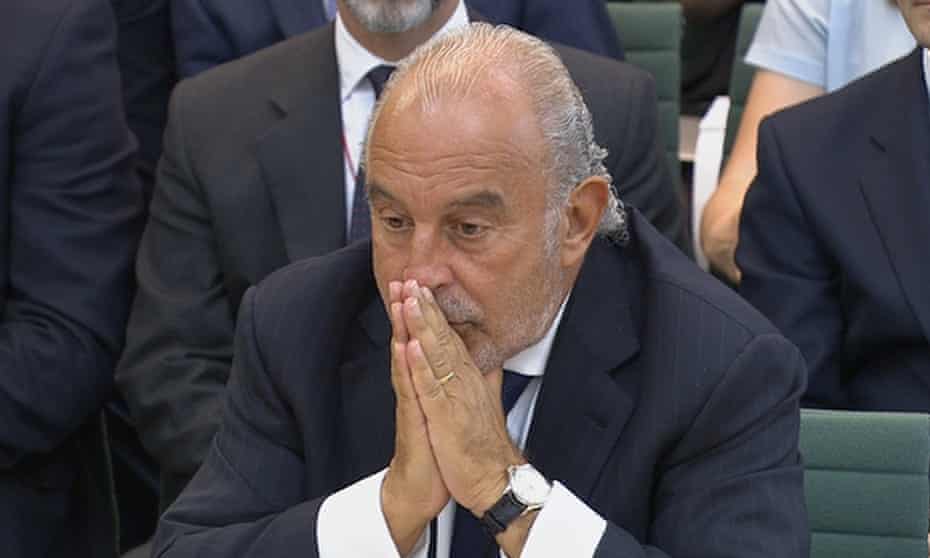 The pensions regulator has issued warning notices to Philip Green and Dominic Chappell.