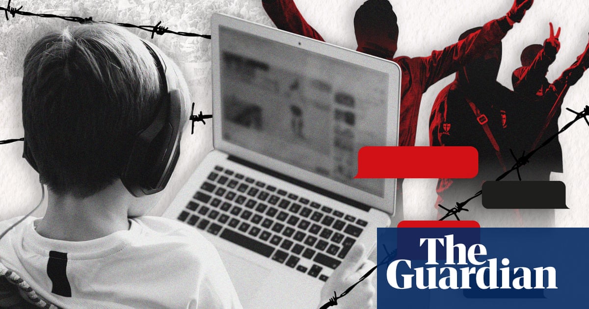 Revealed: UK children being ensnared by ‘far-right ecosystem’ online