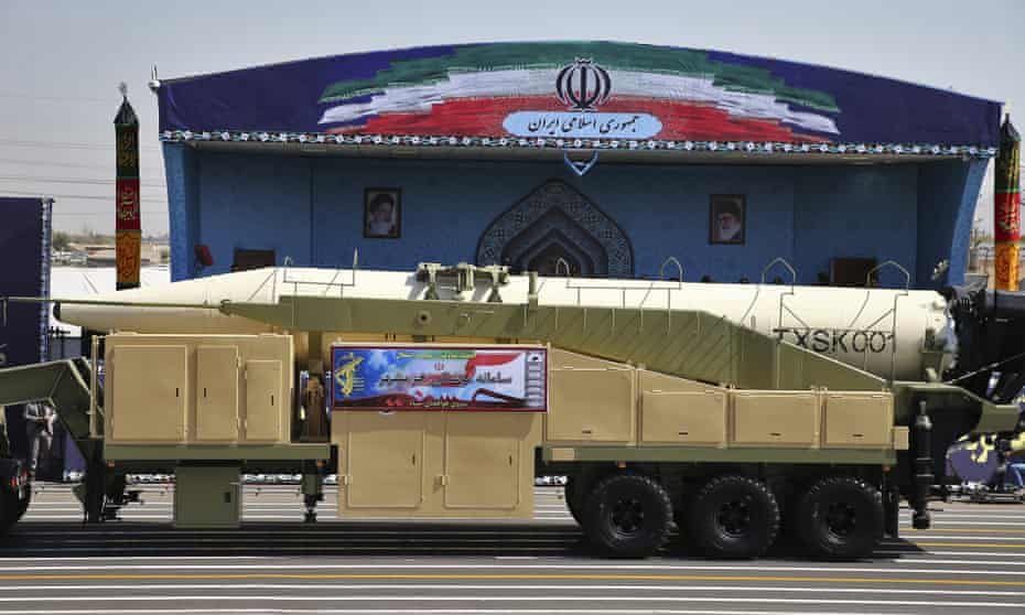 Iran defies Washington as it announces successful missile test | Iran | The Guardian