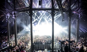 David Guetta performing at the iTunes festival at the Roundhouse in 2014.