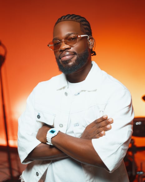 Broda Shaggi poses with arms folded