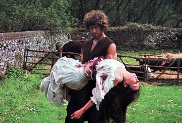 Barry Andrews and Wendy Padbury in Blood on Satan's Claw.