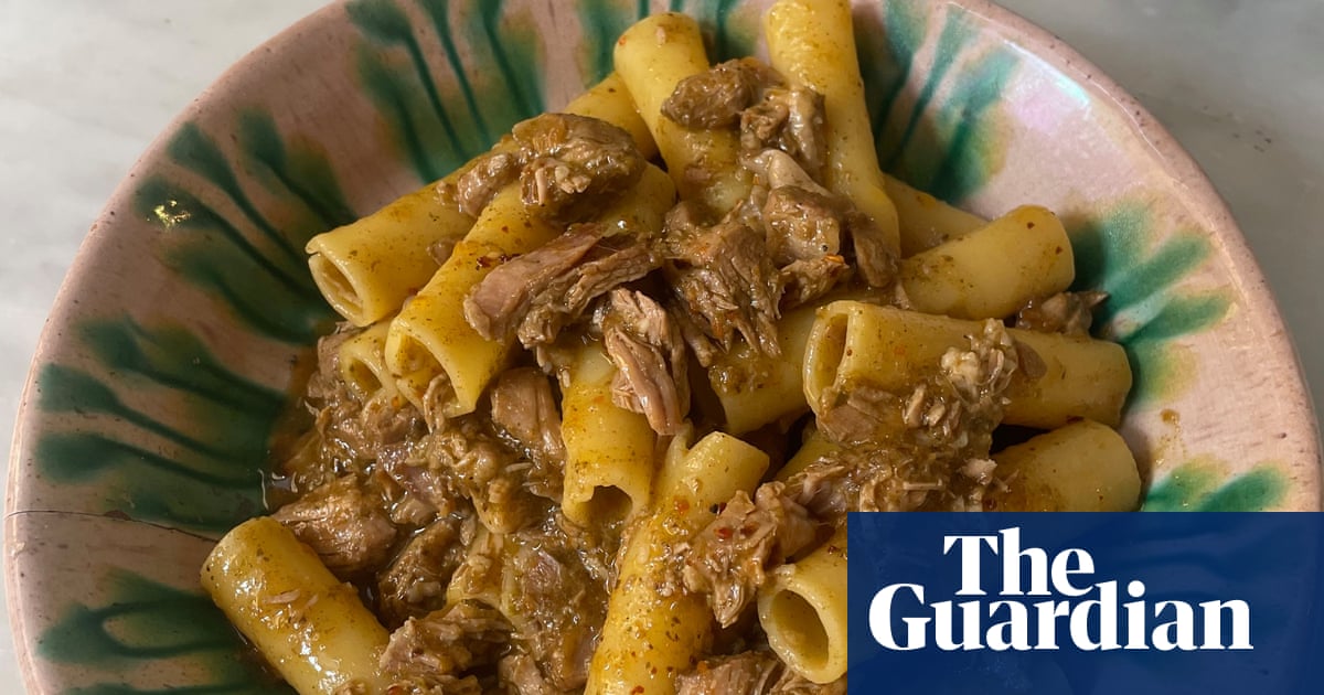 Rachel Roddy’s pasta with Senegalese-inspired ragu – recipe