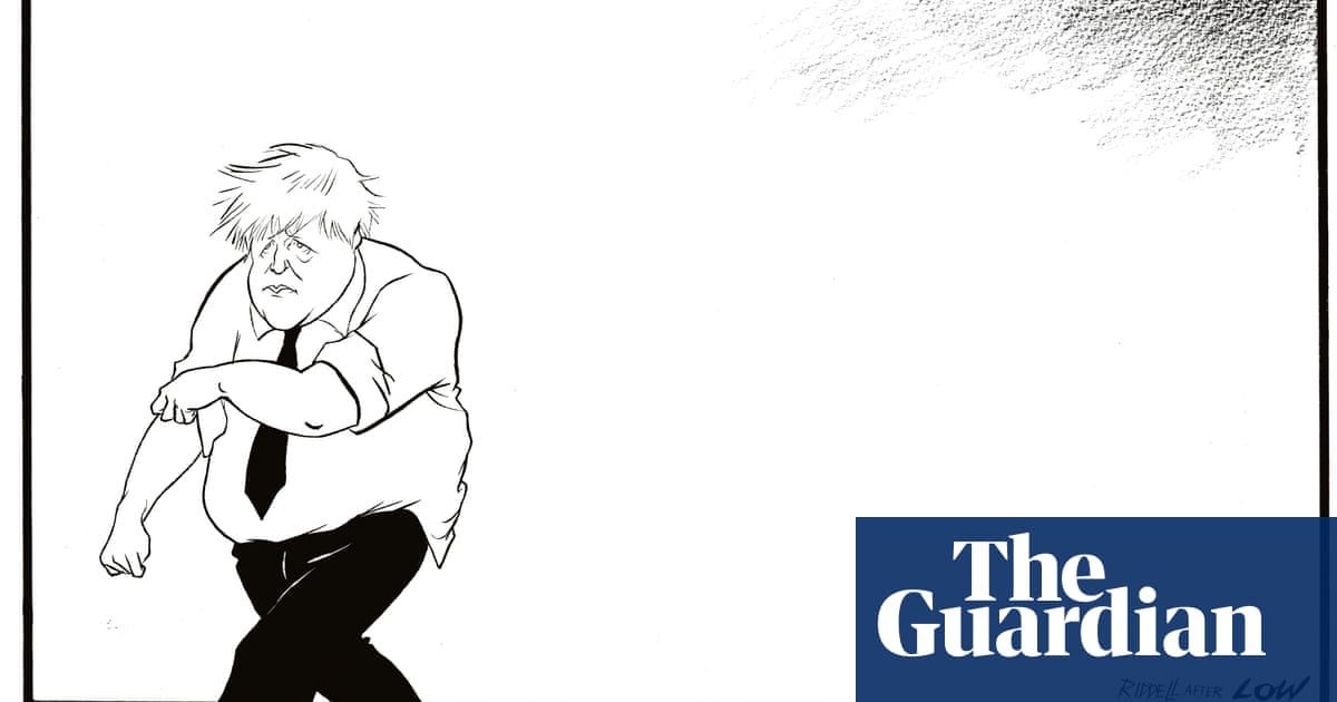 All Behind You Boris Johnson Cartoon Opinion The Guardian