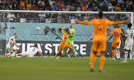 Daley Blind of the Netherlands celebrates after scoring