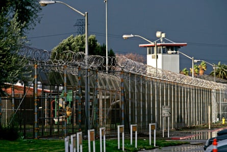 complex viewed from outside fence