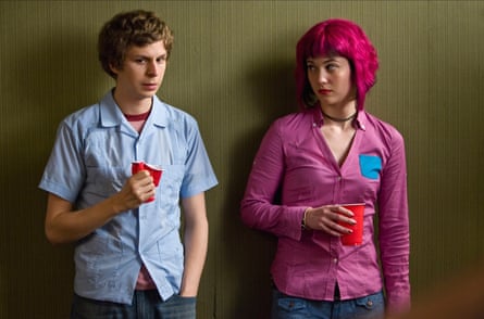 Cera and Mary Elizabeth Winstead in the 2010 film Scott Pilgrim vs the World.