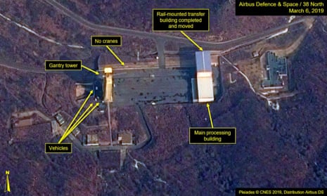 Image of the Sohae Satellite Launch Facility in North Korea. 