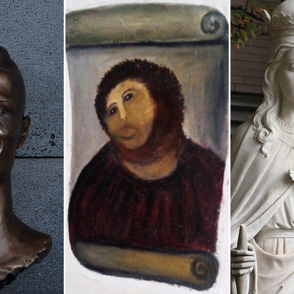 It S A Botch Up Monkey Christ And The Worst Art Repairs Of All Time Art And Design The Guardian