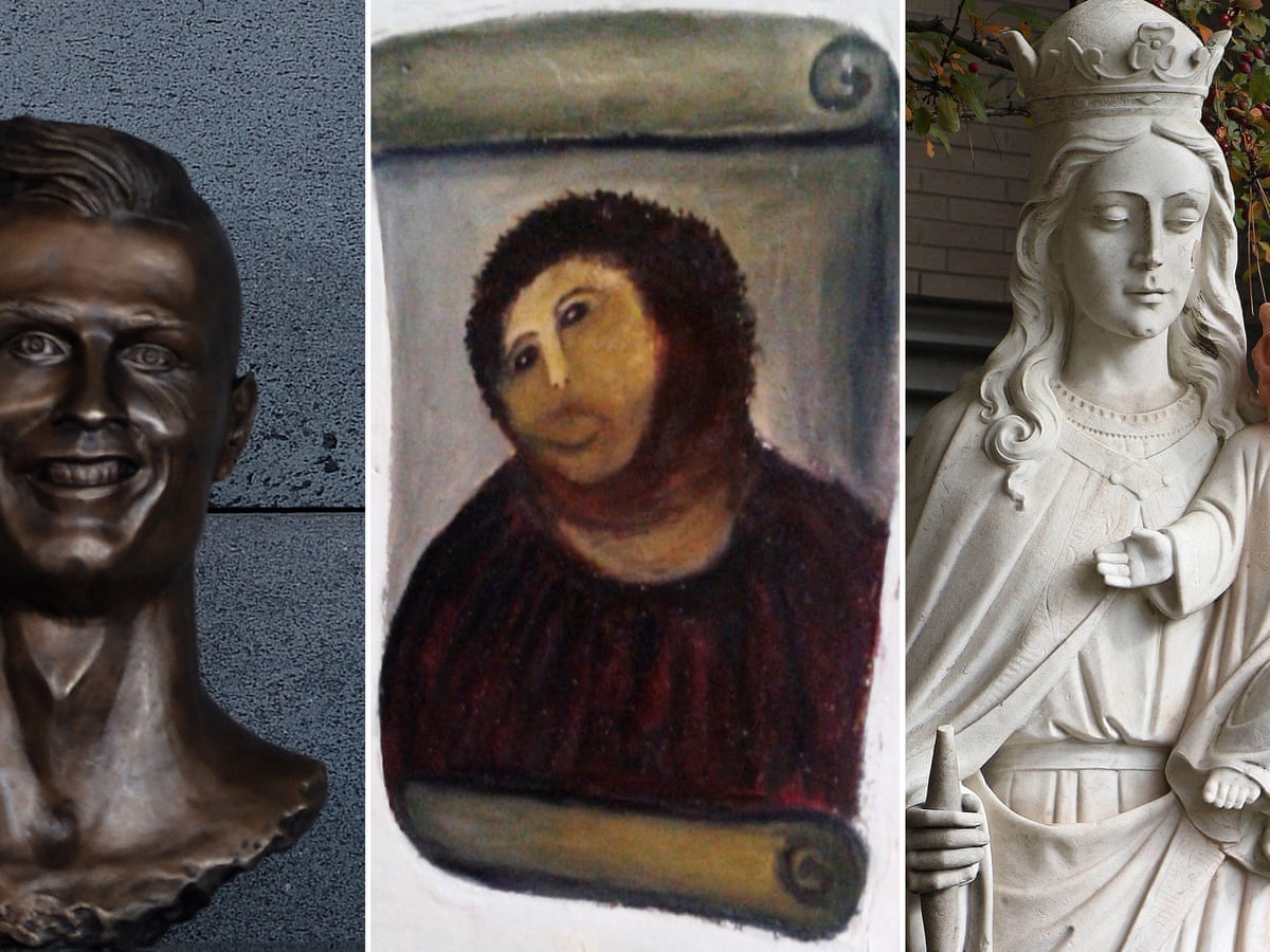 It S A Botch Up Monkey Christ And The Worst Art Repairs Of All