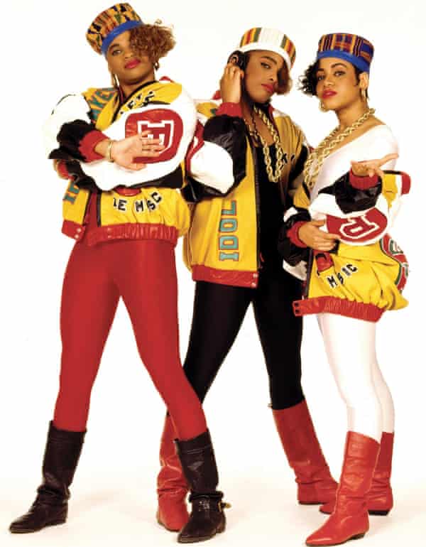 Salt-N-Pepa, from the cover shoot for Shake Your Thang in 1987.
