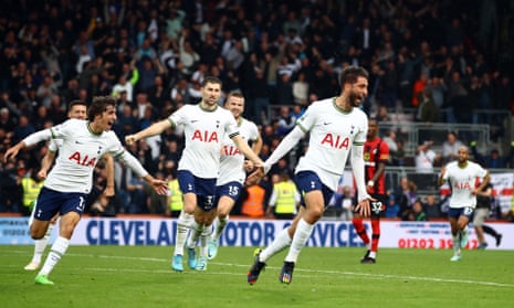 Bentancur's injury-time goal completes Spurs' comeback win at