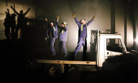 We’re Still Here, a play about steelworkers in Port Talbot, created by Rachel Trezise, Common Wealth and National Theatre Wales.