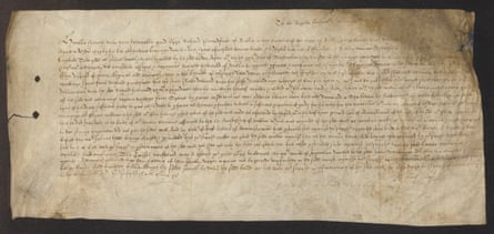 A record of the Court of Chancery.