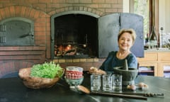 Alice Waters in her kitchen in Berkeley, California