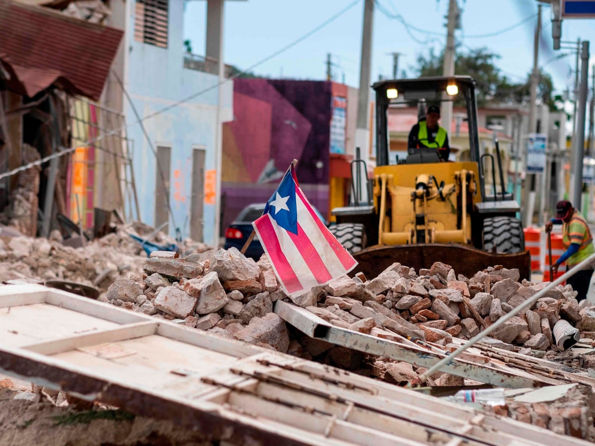 Puerto Rico Earthquakes Are Just The Latest In A String Of Shocks For Us Island Puerto Rico The Guardian