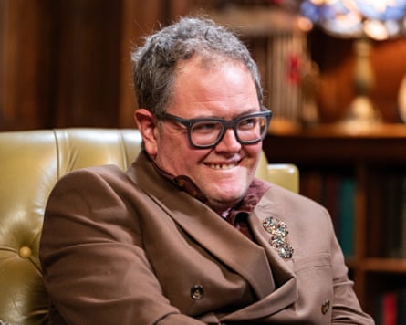 Alan Carr in The Celebrity Traitors.