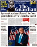 Guardian front page, Tuesday 25 August 2020
