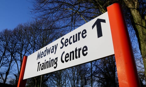 Medway secure training centre sign