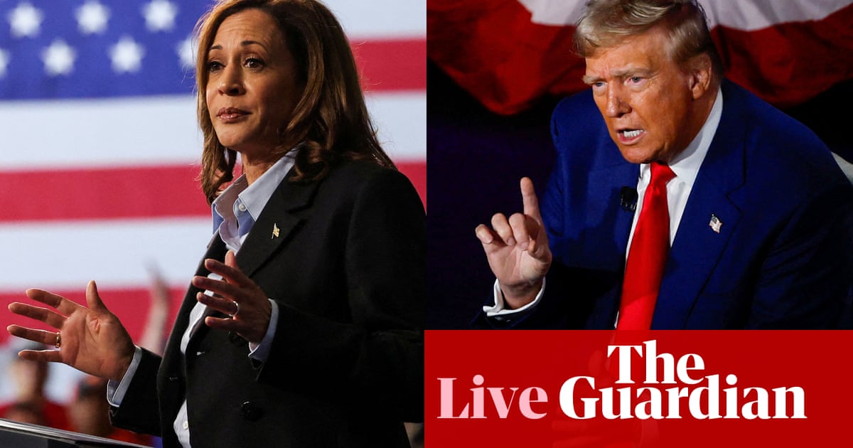 Trump-Harris debate live: presidential nominees to face off in high-stakes showdown