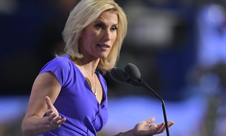 Laura Ingraham highlighted prominent people who have tested positive despite being vaccinated and boosted. One critic wrote: ‘Not sure when hate become a Christian value.’