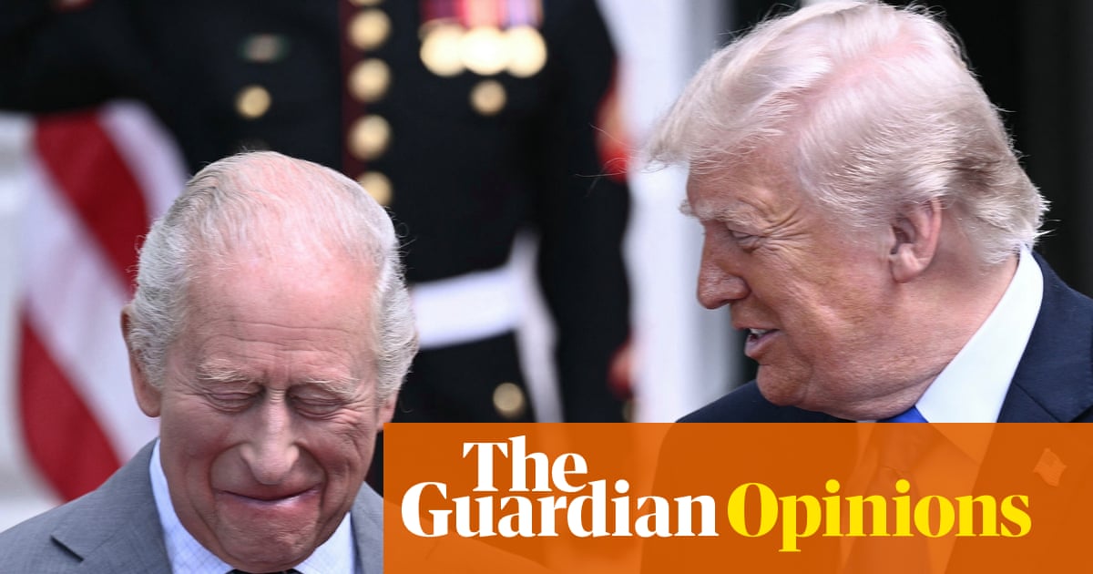 Digested week: King bites his tongue as a president indulges his fantasies | John Crace