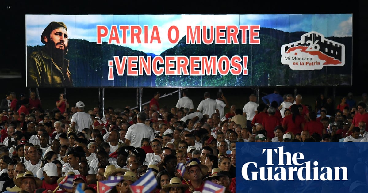 As the lights go out, Cuba’s true believers gather to celebrate the revolution
