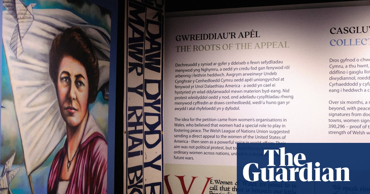 Catalyst for peace? Welsh women’s 100-year-old petition gets new home