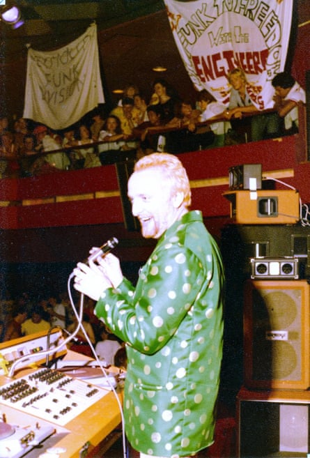 Chris Hill at a Brighton all-dayer in 1979.
