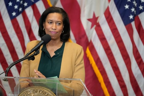 Muriel Bowser thanked the outgoing police chief for her service to Washington in difficult times.