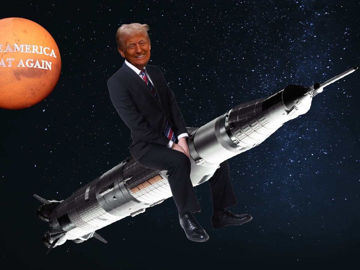 Get those rocket ships going': where will Trump's space odyssey lead Nasa? | Space | The Guardian