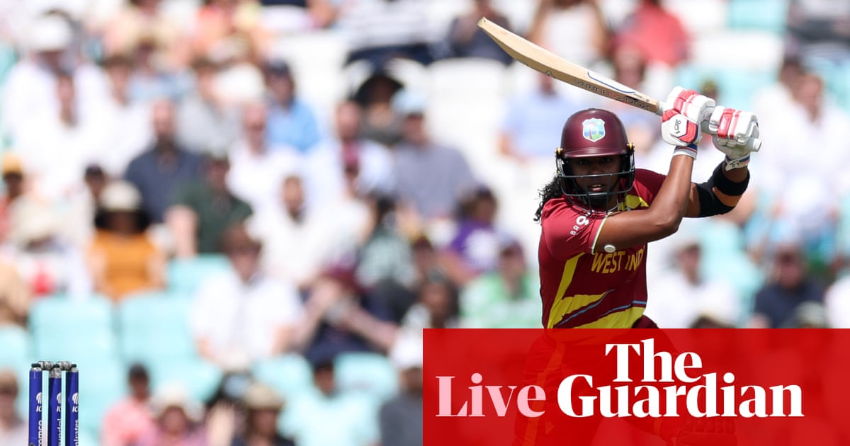 Australia v West Indies: Women’s T20 World Cup semi-final – live