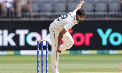 Khurram Shahzad picked up two crucial early wickets in Australia’s second innings.