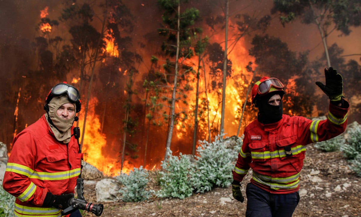 Portuguese wildfires: early warnings hindered by damaged phone lines | Portugal | The Guardian