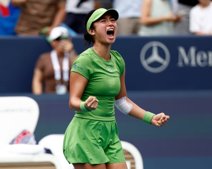 Breakout star Alexandra Eala continues rise with first WTA title at DC Open — image supplied by The Guardian US's feed