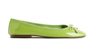 Lime patent, £12.99, hm.com