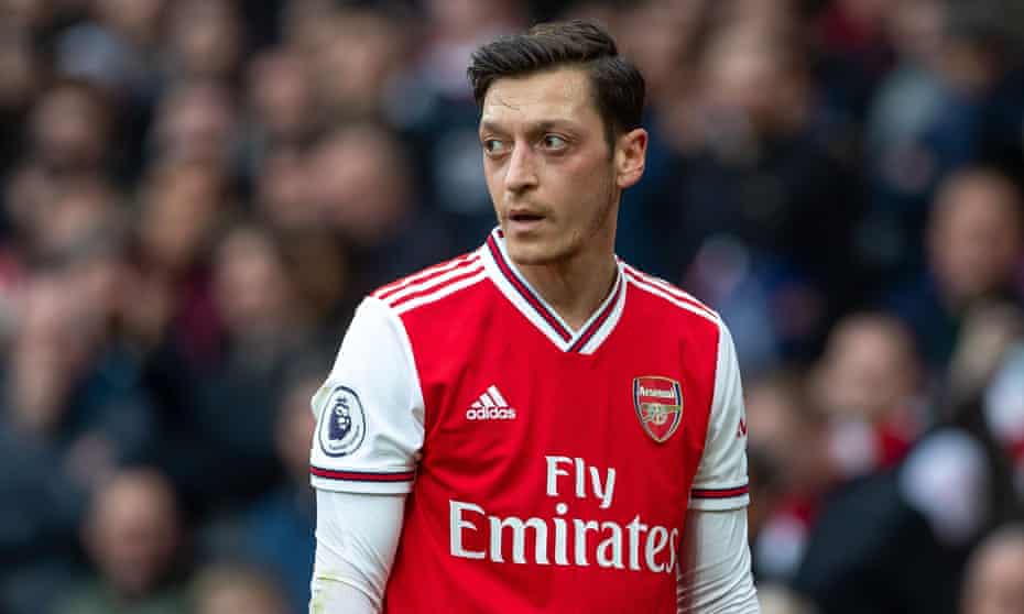 Mesut Özil looks to have played last Arsenal game after European omission | Mesut  Ozil | The Guardian