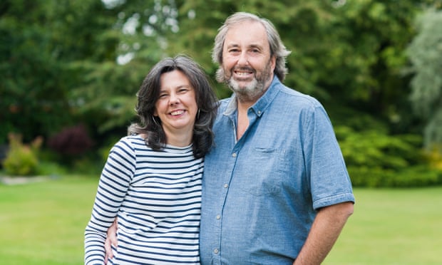 Helen Bailey and her partner Ian Stewart in 2015.