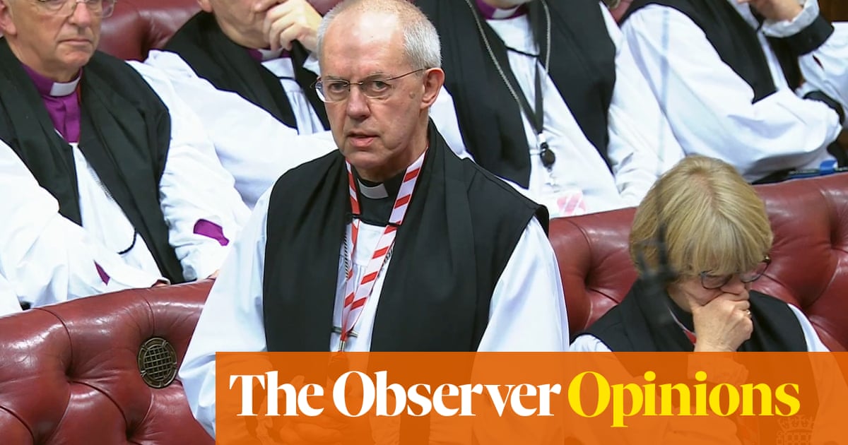 Sorry, archbishop, you need to do a bit more work on your ritual contrition skills | Catherine Bennett