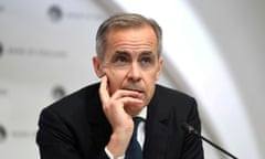 Mark Carney said Liz Truss and the chancellor, Kwasi Kwarteng, appeared to be working at ‘cross purposes’ with the Bank of England.